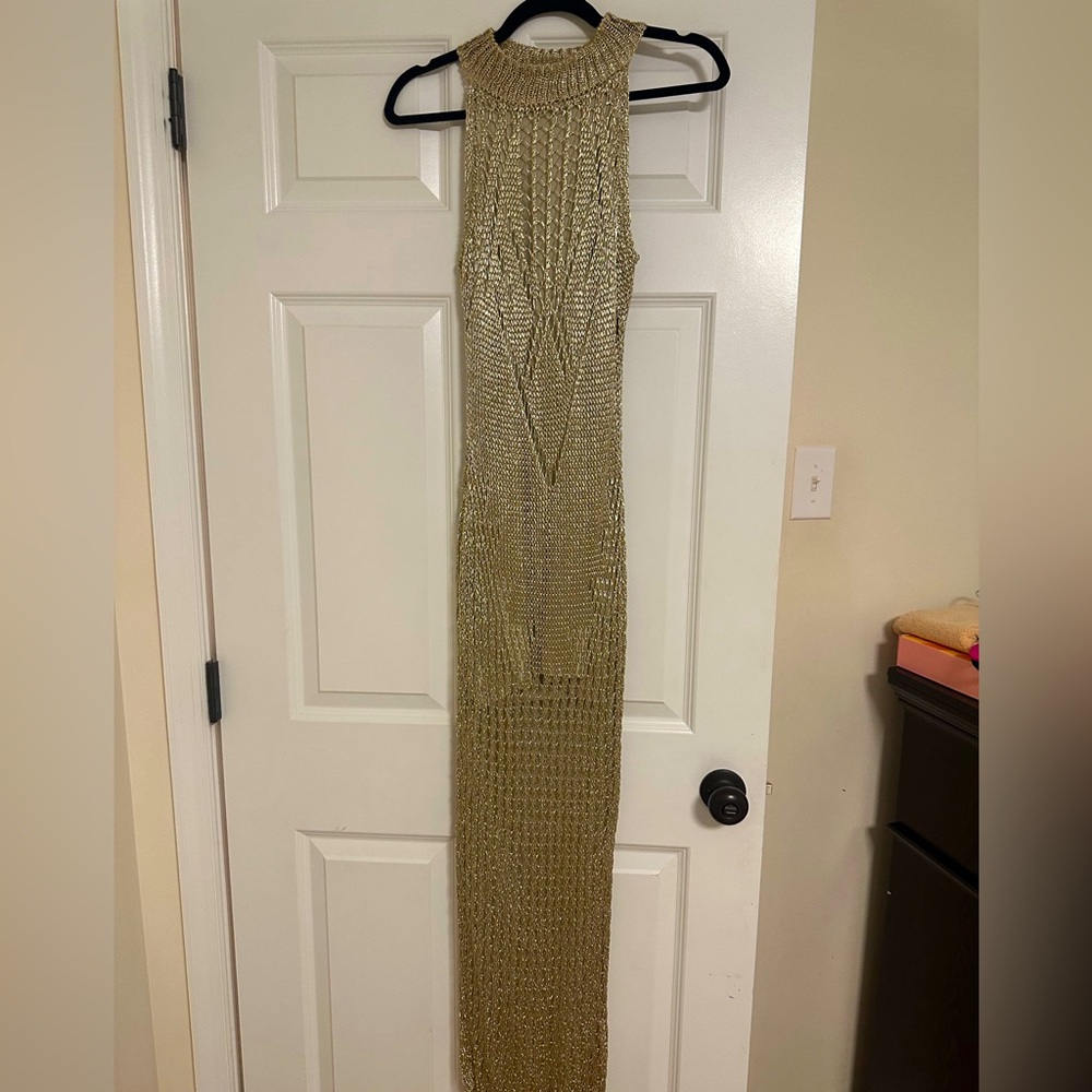 Gold Dress